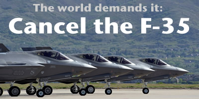 Roots Action Petition to Cancel the F-35