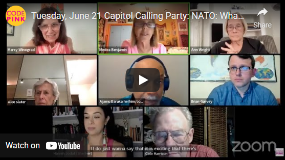 CODEPINK webinar image